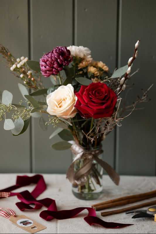 Jam Jar Flowers